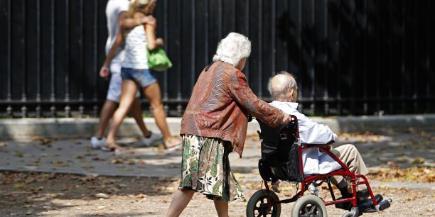 L'Allemagne vieillit et s'interroge : comment payer les retraites en 2030 ? (Crédits : REUTERS/Charles Platiau)