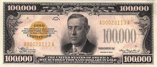 100000$ 1934