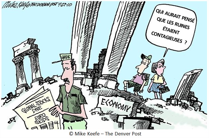 dessin cartoon austerite humour dette Budget grec Grèce