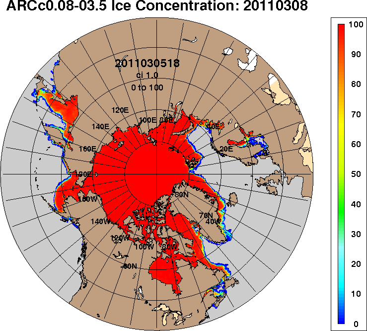 Minimum glace arctique 