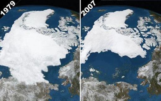 Minimum glace arctique