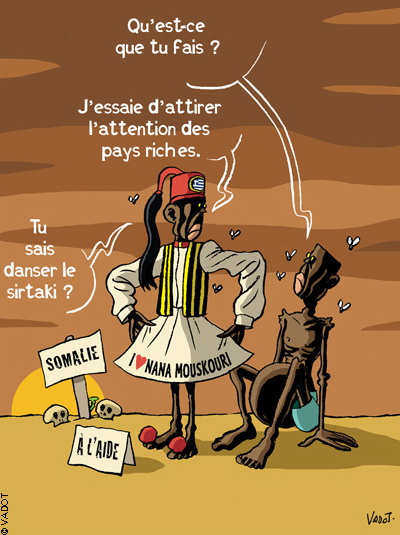 humour dessin cartoon faim dans le monde famine sous-alimentation nutrition insécurité alimentaire