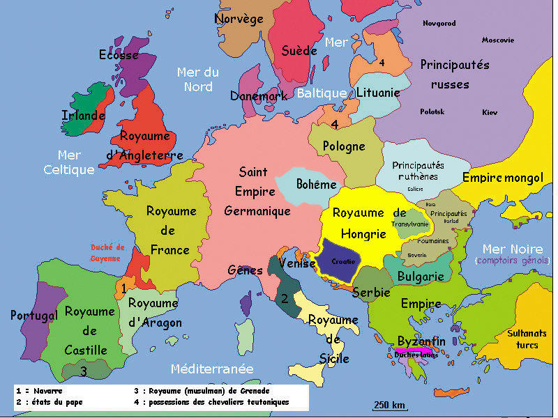 Europe au XIIIe siècle