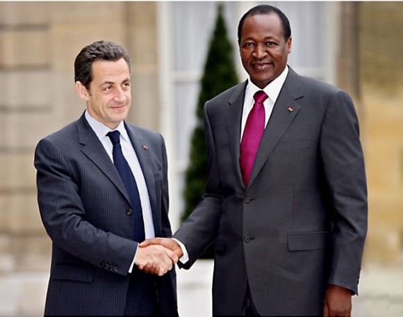 Sarkozy Compaoré