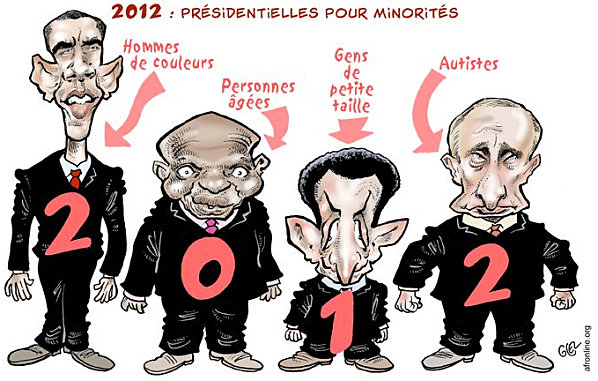 Dessins cartoons humour Bonne année 2012
