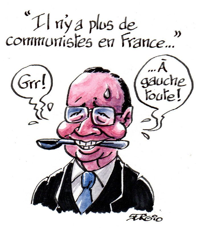 Dessin Humour Hollande Finance City