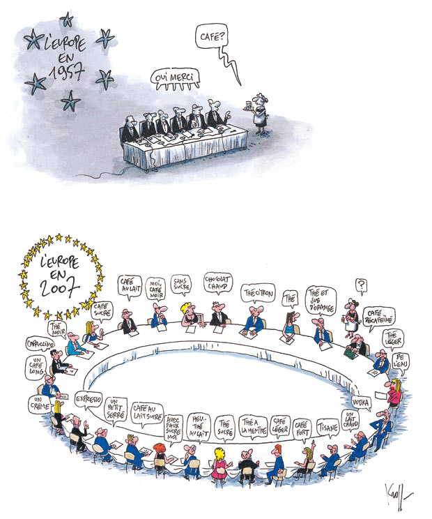 dessin humour cartoon europe sommet européen