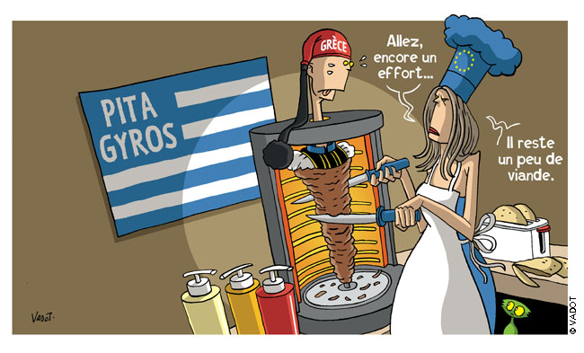 dessin humour cartoon grece