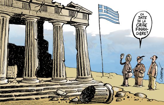 dessin humour cartoon grece