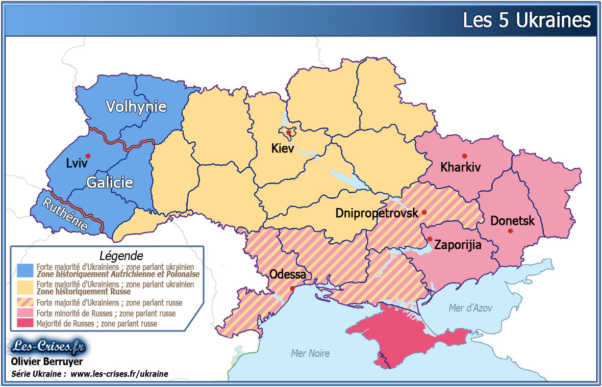 Карта лесов украины