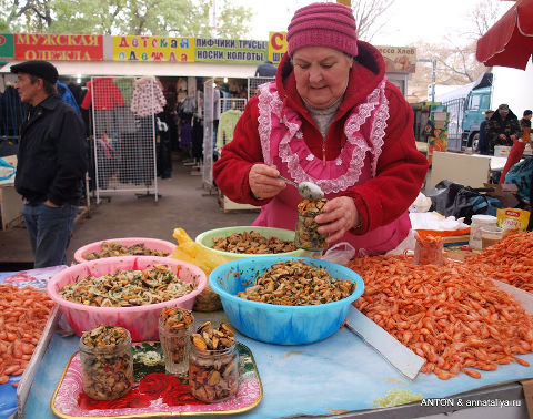 Marché d'Odessa.