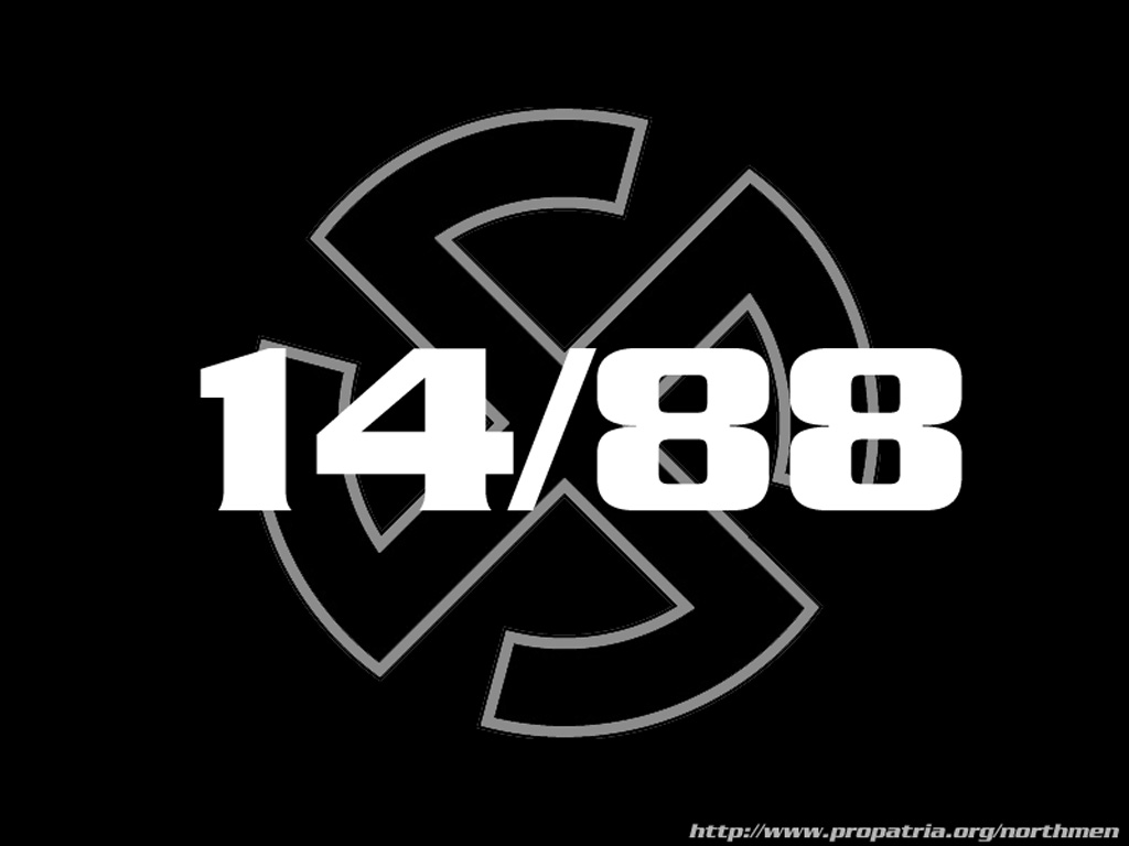 1488 в бравле. Эмблема 1488. Русь 14/88.