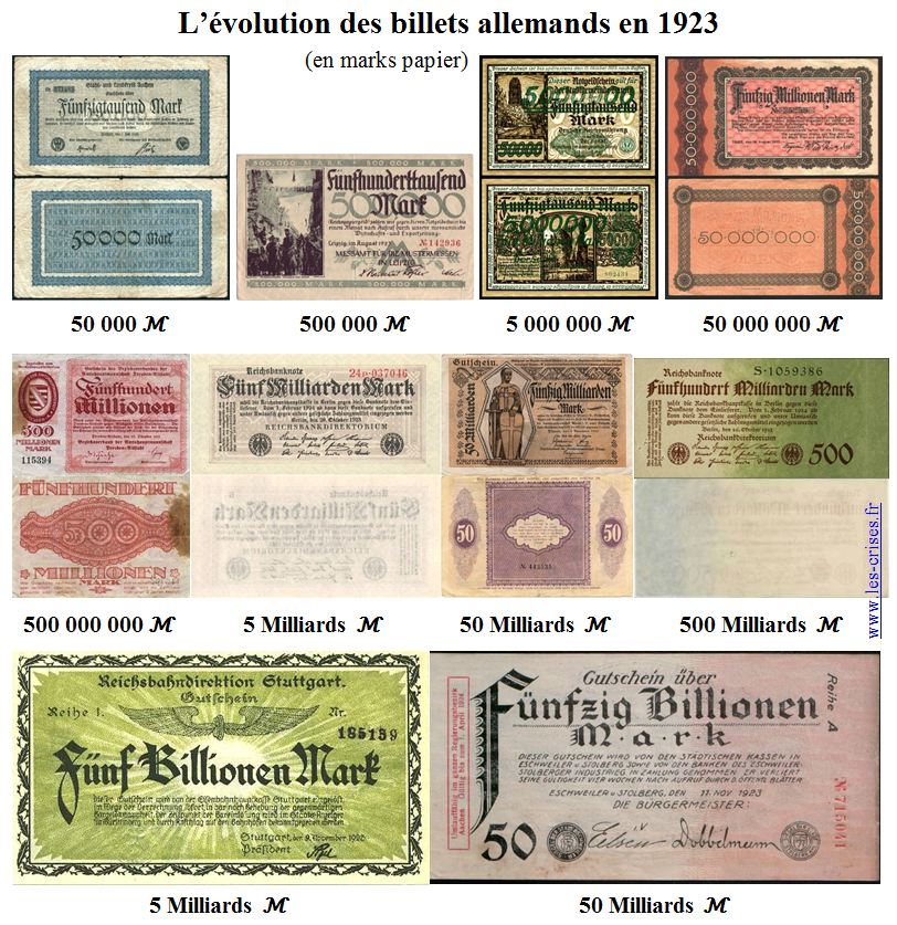 inflation allemagne 1923