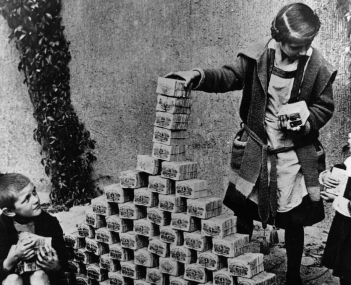 Résultat de recherche d'images pour "inflation allemagne 1923"