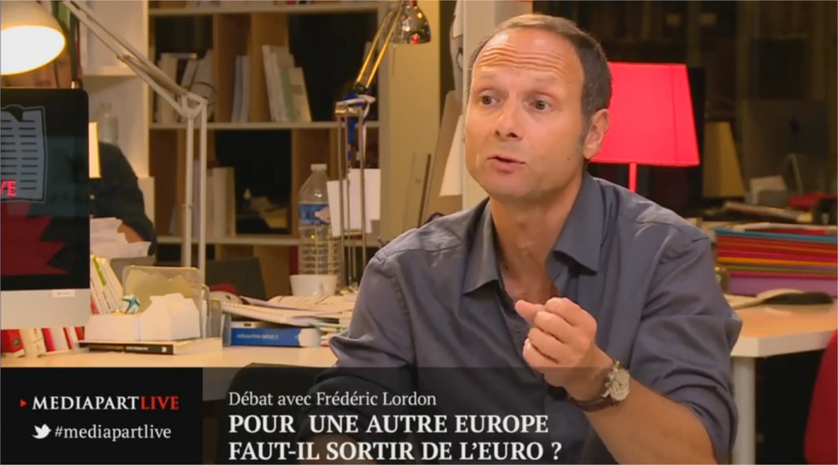 » Frédéric Lordon chez Médiapart