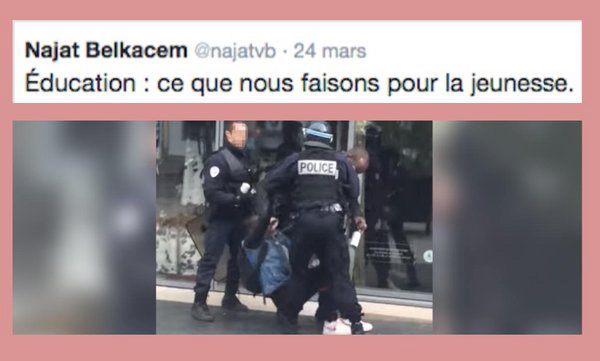 Petit collage aimablement proposé par le compte Twitter @vivelefeu de Sébastien Fontenelle.