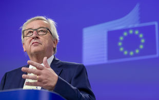 Le président de la Commission européenne, Jean-Claude Juncker, à Bruxelles, le 24 juin. | THIERRY MONASSE/AP