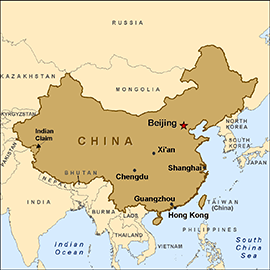 La Chine et ses voisins