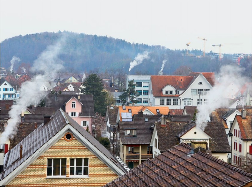 particules de pollution atmosphérique