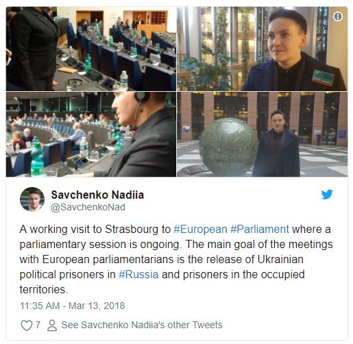 Affrontements en Ukraine : Ce qui est caché par les médias et les partis politiques pro-européens - Page 6 Savchenko-2