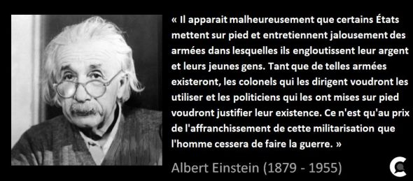 Citation La Guerre Est Faite Par Des Gens » Quelques citations contre la Guerre…