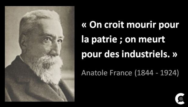 Citation La Guerre Est Faite Par Des Gens » Quelques citations contre la Guerre…