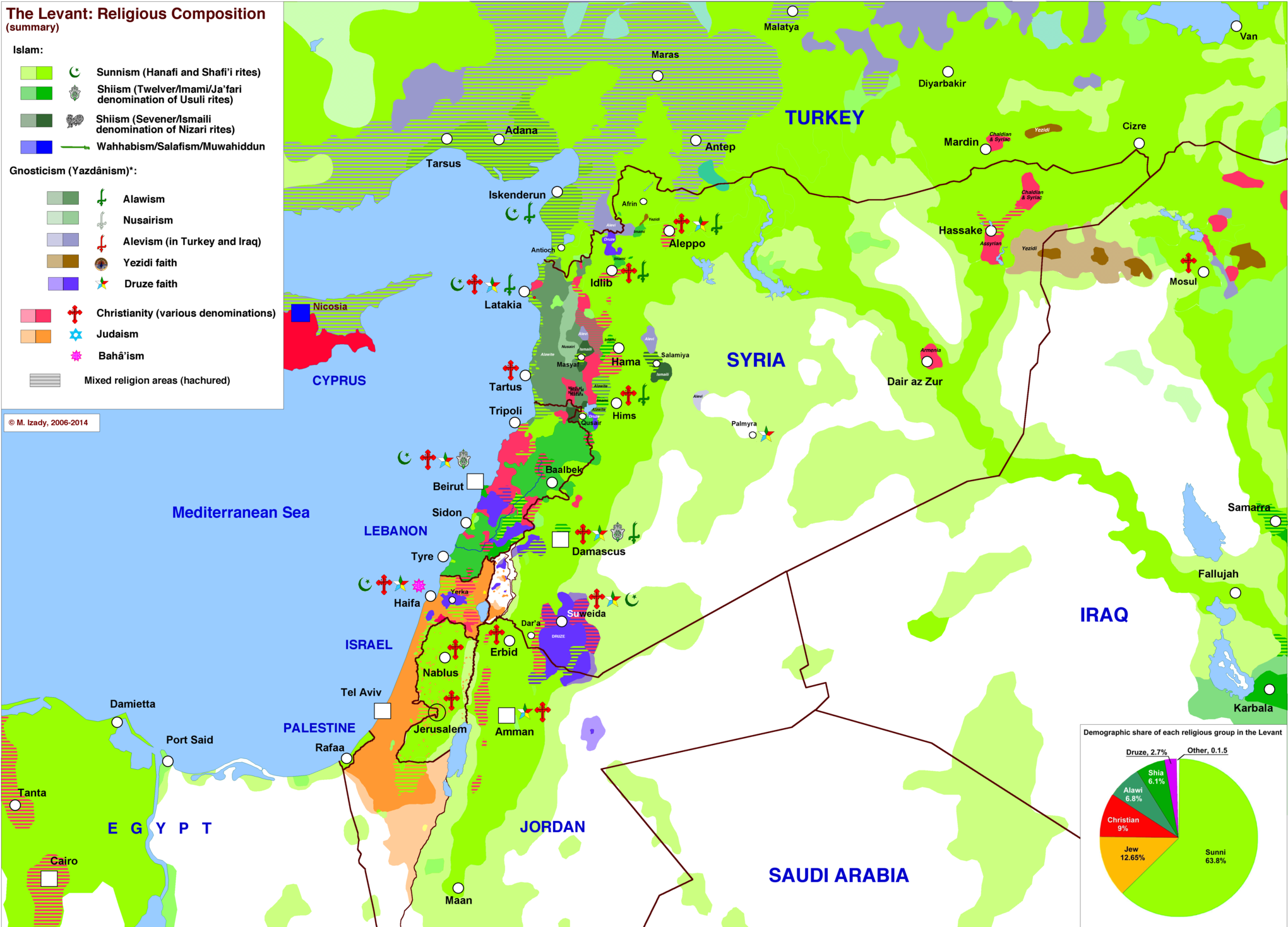 40 Cartes Pour Expliquer Le Moyen Orient