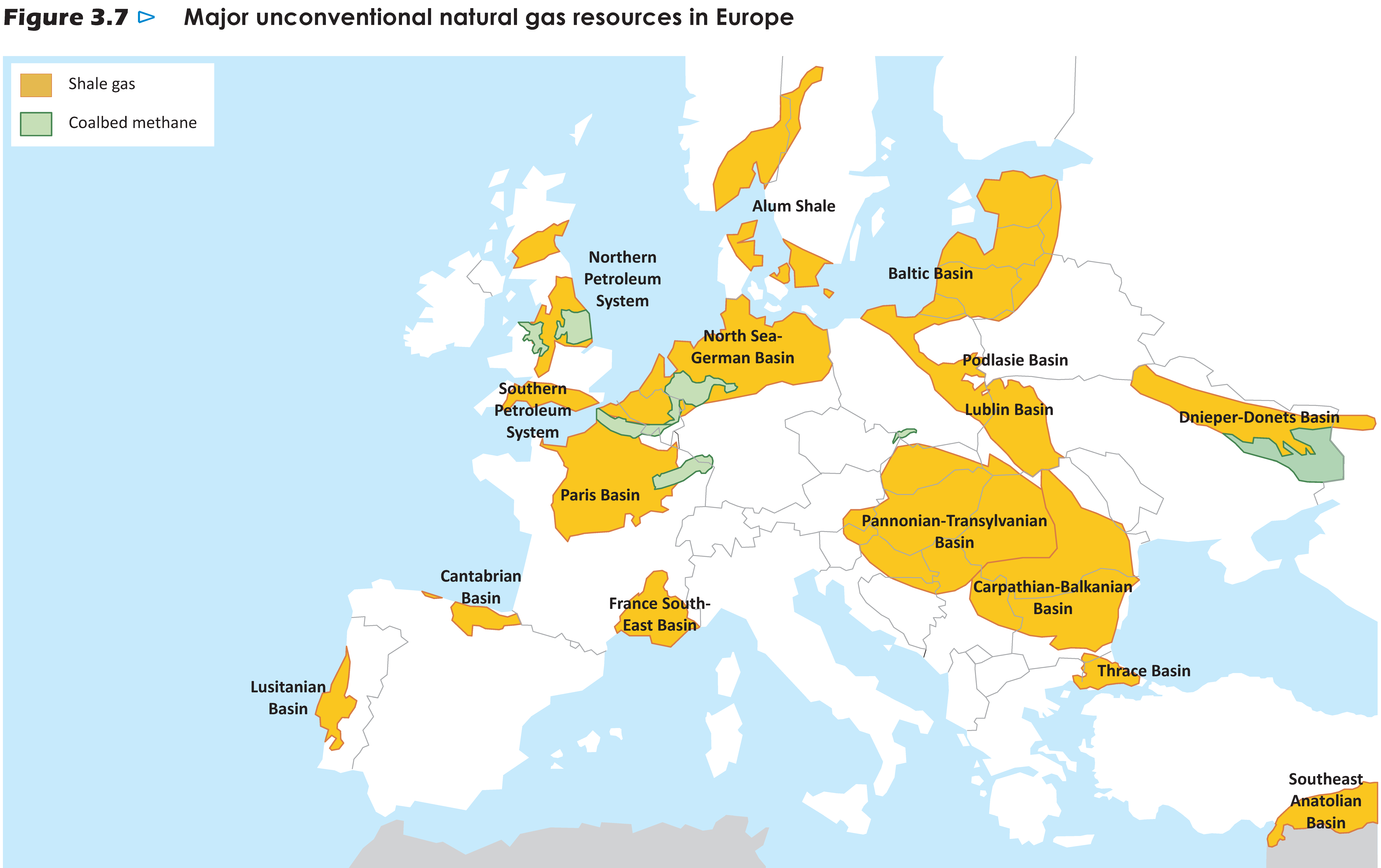 Добыча нефти в европе