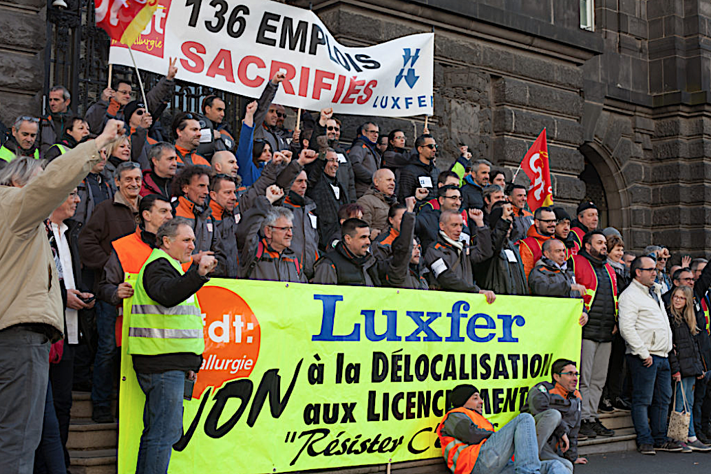 Urgence Sanitaire : Il faut nationaliser Luxfer-Gerzat et Famar-Lyon – Par  Eric Juillot